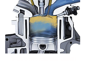 正常な燃料噴射